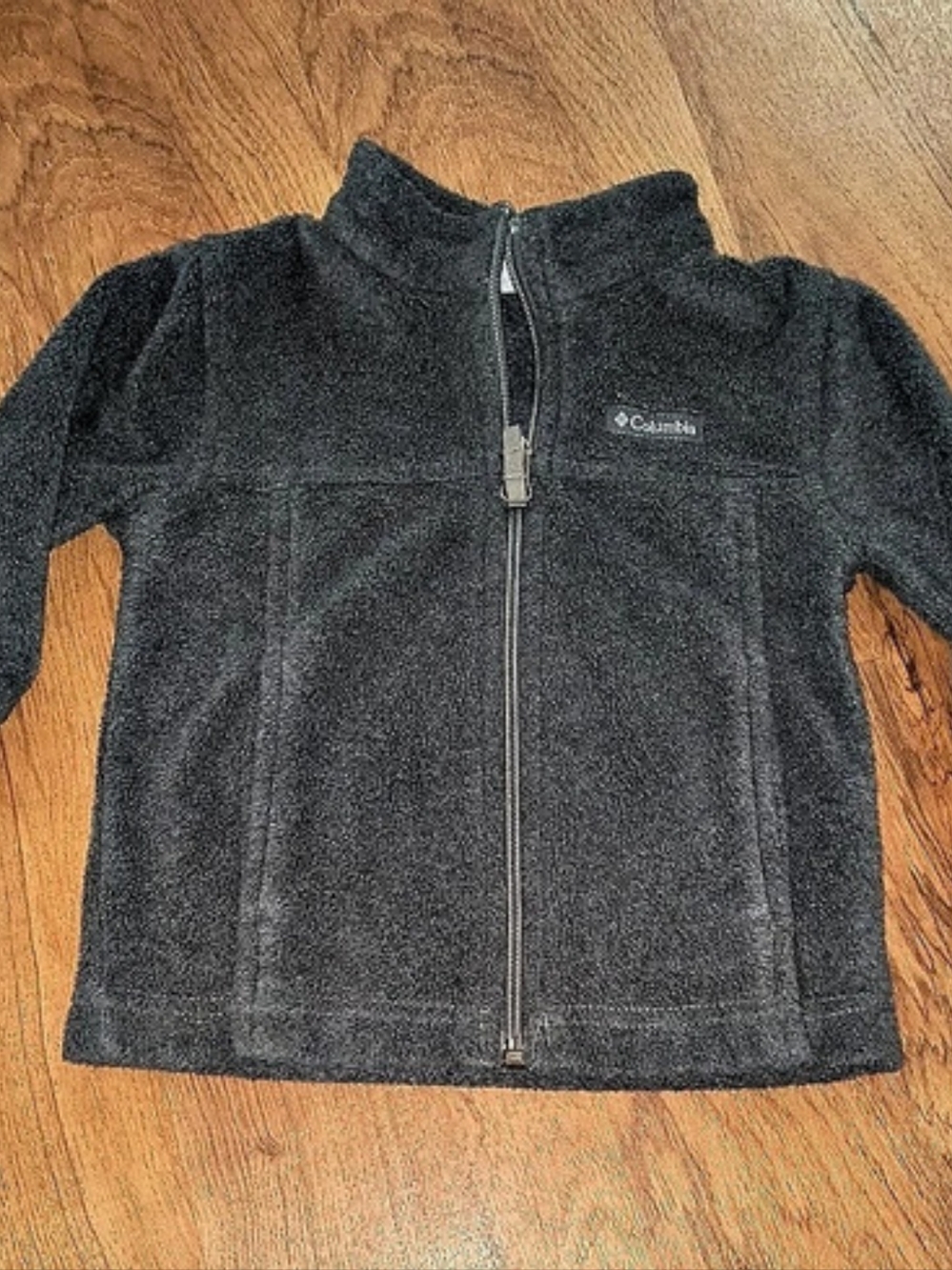 Columbia Toddler Fleece Jacket Black Size 12-18 Months